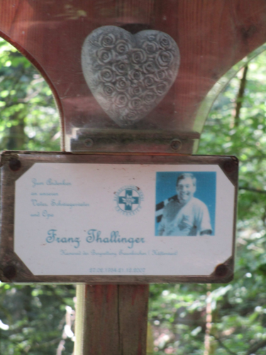 Gedenkmarterl Franz Thallinger