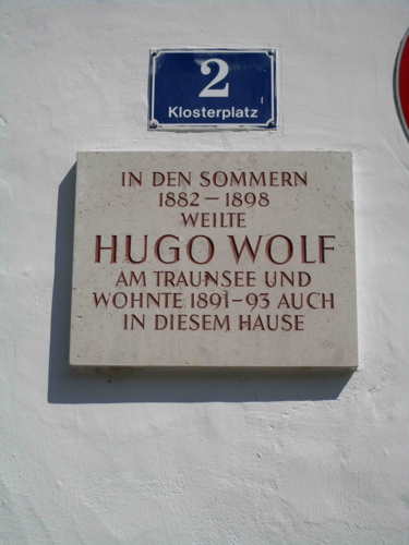 Gedenktafel Hugo Wolf