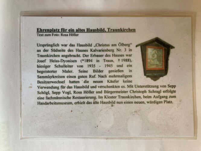 Marterl vom "Heisshaus"