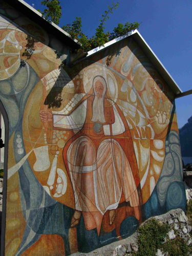Friedhof Traunkirchen - Wandbild