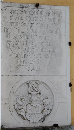 Gedenktafel Maria Schmeltzingin