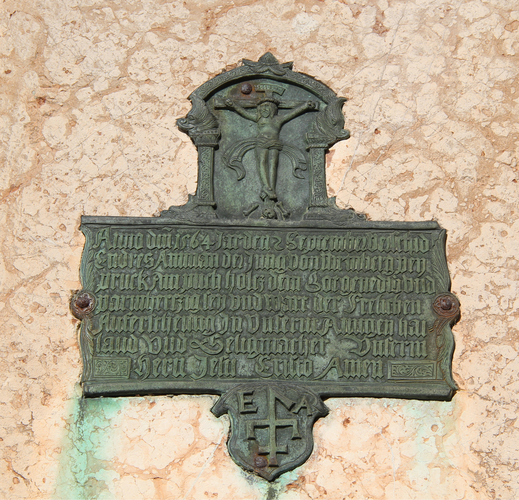 Gedenktafel Andreas Aman