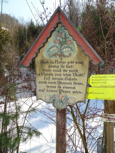 Marterl am Salzabach