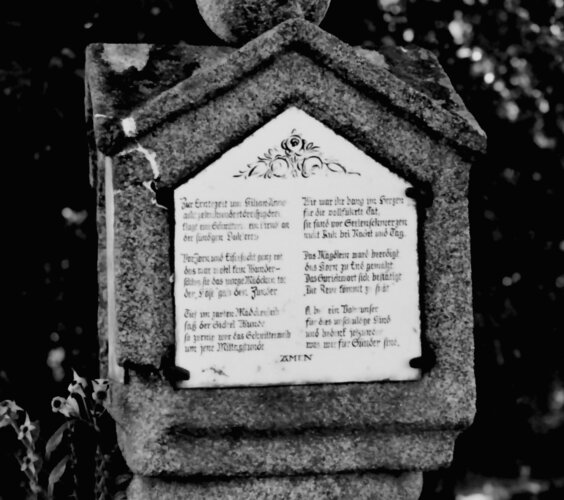 Bildsäule Gasthaus Alte Schmiede