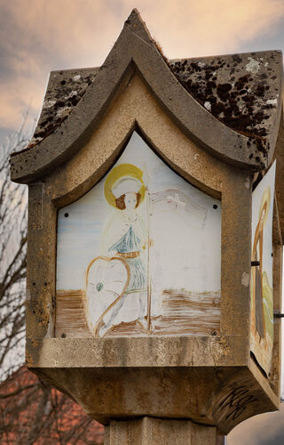 Bildstock am steinernen Brückl