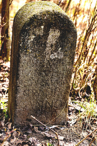 Grenzstein Jagdgrenze Spielberg