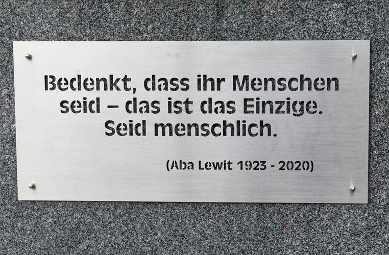 Mahnmal wider das Vergessen