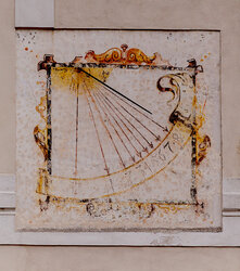 Sonnenuhr Schloss Ennsegg