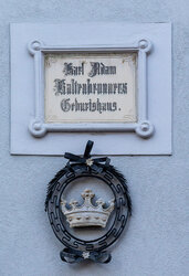 Erinnerungstafel C.A.Kaltenbrunner