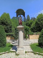 Christus im Mosergarten
