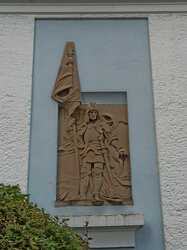 Haus Wienerstraße 22 -  Relief hl. Florian