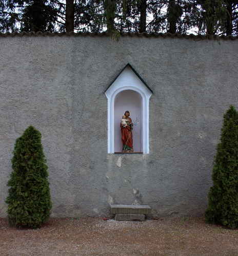 Klostergarten-Hl. Josef-Mauernische
