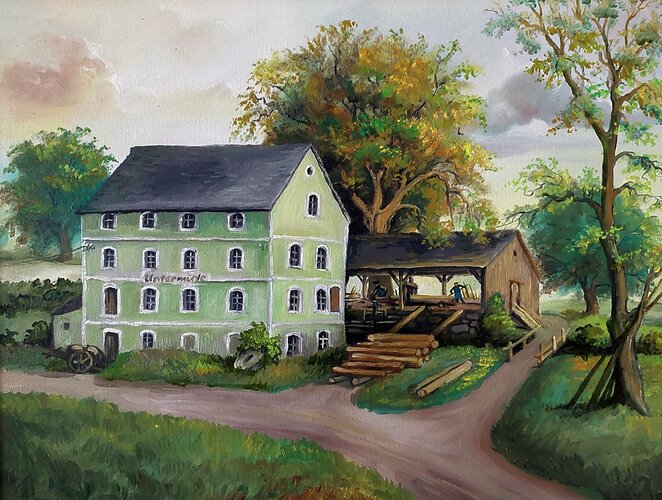 Gedenkstein ehemalige Untermühle