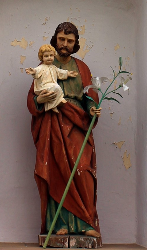 Klostergarten-Hl. Josef-Mauernische