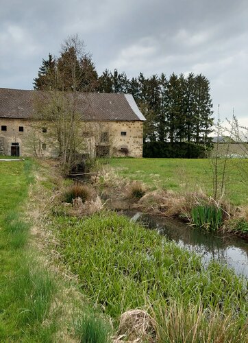 Klosterkanal mit Wehr und ehemaliger Mühle