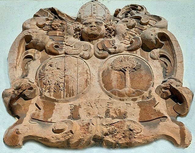 Kloster-Wappen Abt BREIL