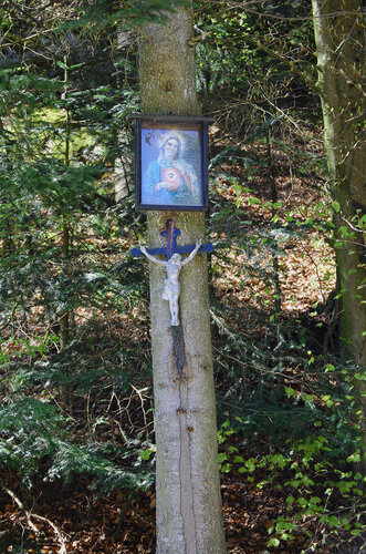 Gansberger Kreuz und Bild