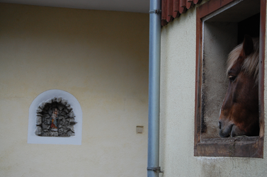 Grabentoni Mauernische