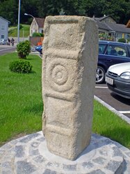 Greising-Stöckl Stein mit Symbolen