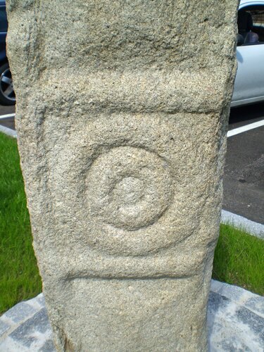 Greising-Stöckl Stein mit Symbolen