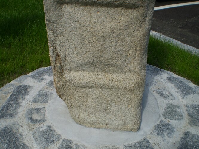 Greising-Stöckl Stein mit Symbolen