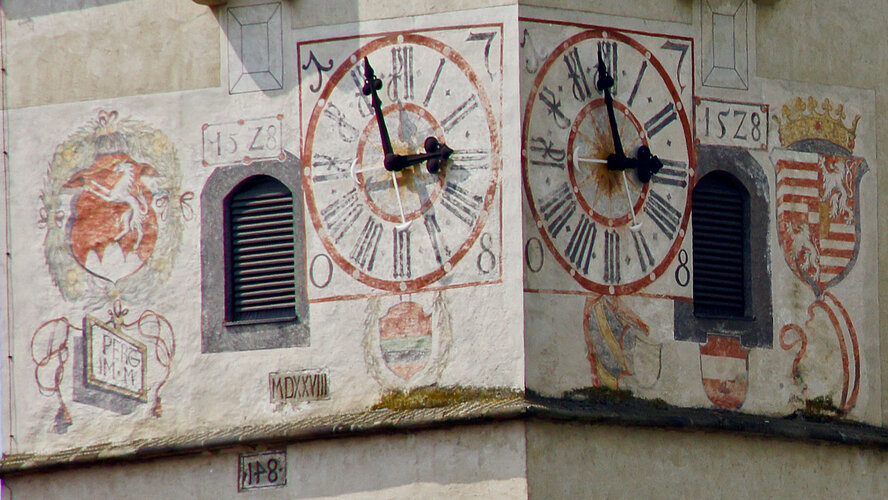 Fresken Kirchturm Perg