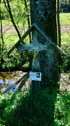 Gedenkkreuz Starzer am Tobrabach