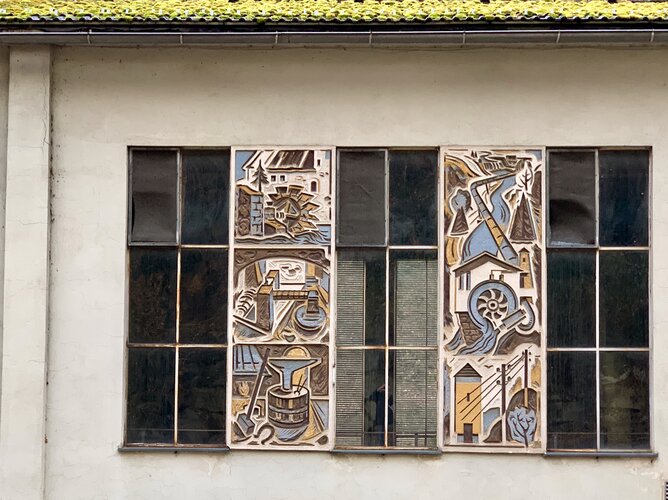 Hammerschmiede Poschacher E-Werk - Sgraffito 