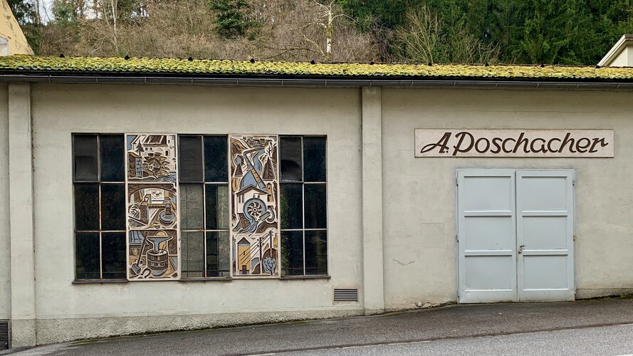 Hammerschmiede Poschacher E-Werk - Sgraffito 