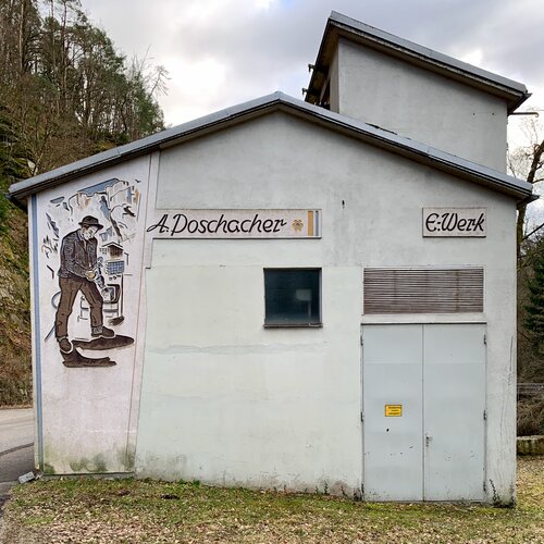 Hammerschmiede Poschacher E-Werk - Sgraffito 