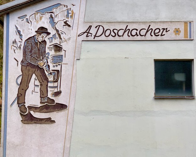 Hammerschmiede Poschacher E-Werk - Sgraffito 