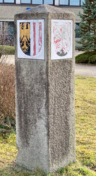 Grenzstein Habau-Garten