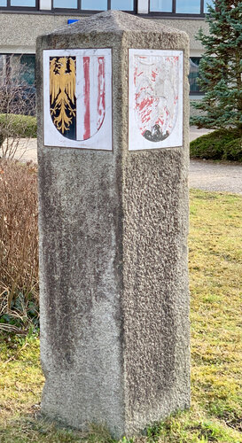 Grenzstein Habau-Garten