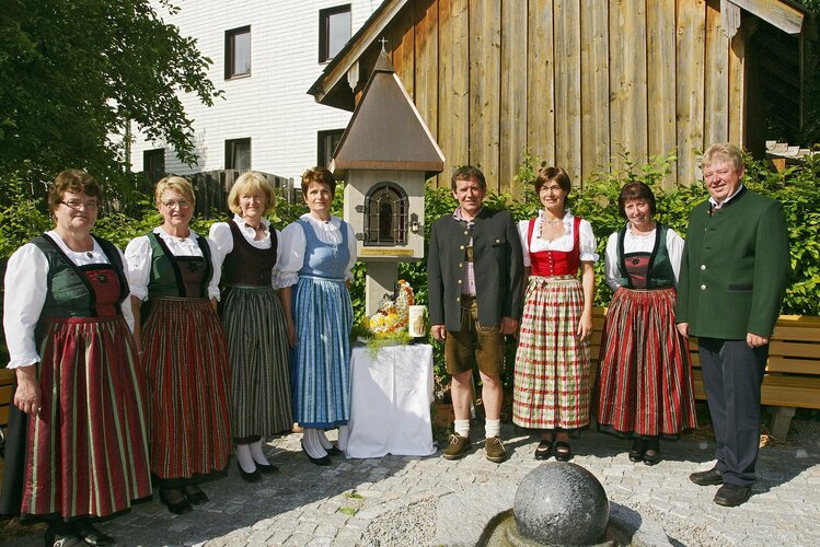 Goldhauben Bildstock