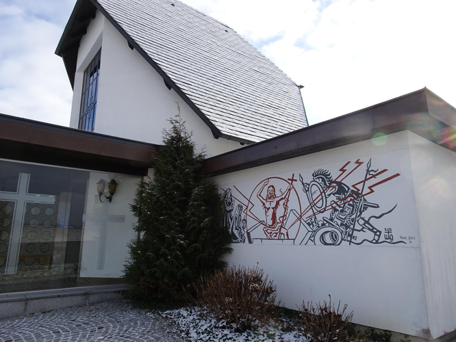 Leichenhalle - Auferstehungsbild