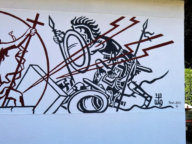 Leichenhalle - Auferstehungsbild