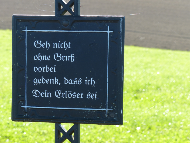 Feldkreuz in Ohrhalling