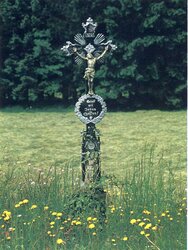 Feldkreuz om Schmied in Unedt