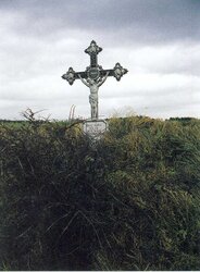 Gedenkkreuz für Alois Haas