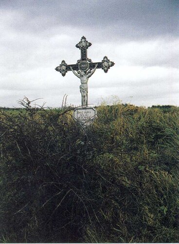 Gedenkkreuz für Alois Haas