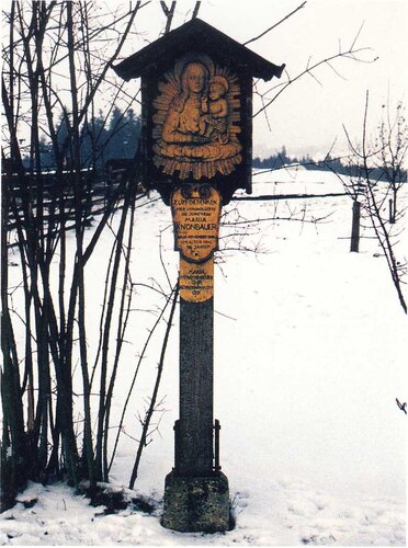 Gedenksäule Knonbauer Wastl in Dorf