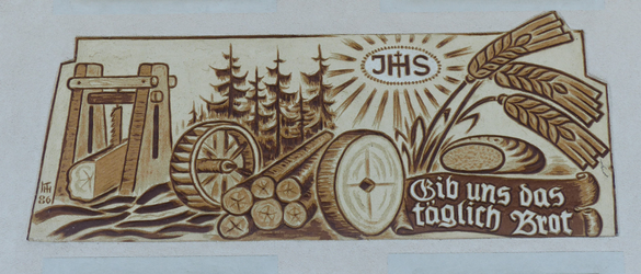 Mayer in Gattern - Sgraffito