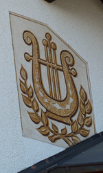 Musikheim u. Ehem. Feuerwehrhaus Sgraffito