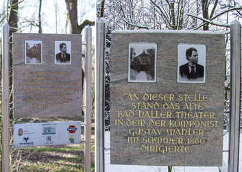Gustav-Mahler Gedenktafel