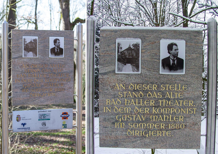 Gustav-Mahler Gedenktafel