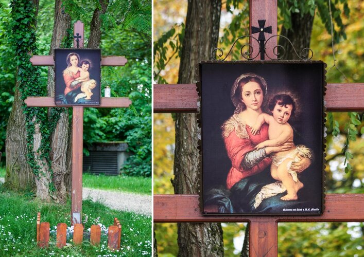 Wallfahrtskreuz im Kurpark