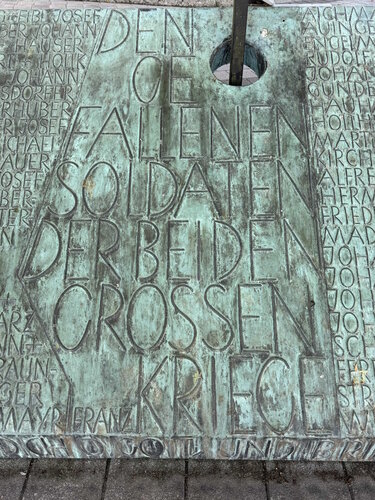 Kriegerdenkmal Dietach - neu