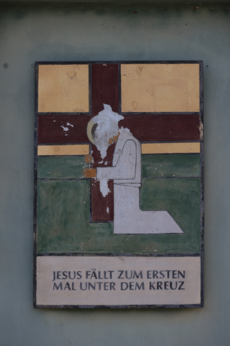 Kreuzweg am Kreuzberg 03. Station