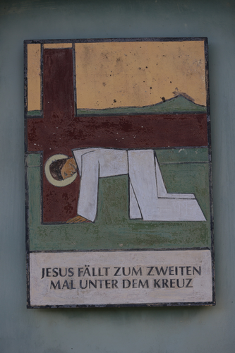 Kreuzweg am Kreuzberg 07. Station