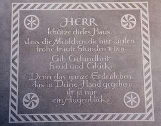 Haussegen Braunsberger